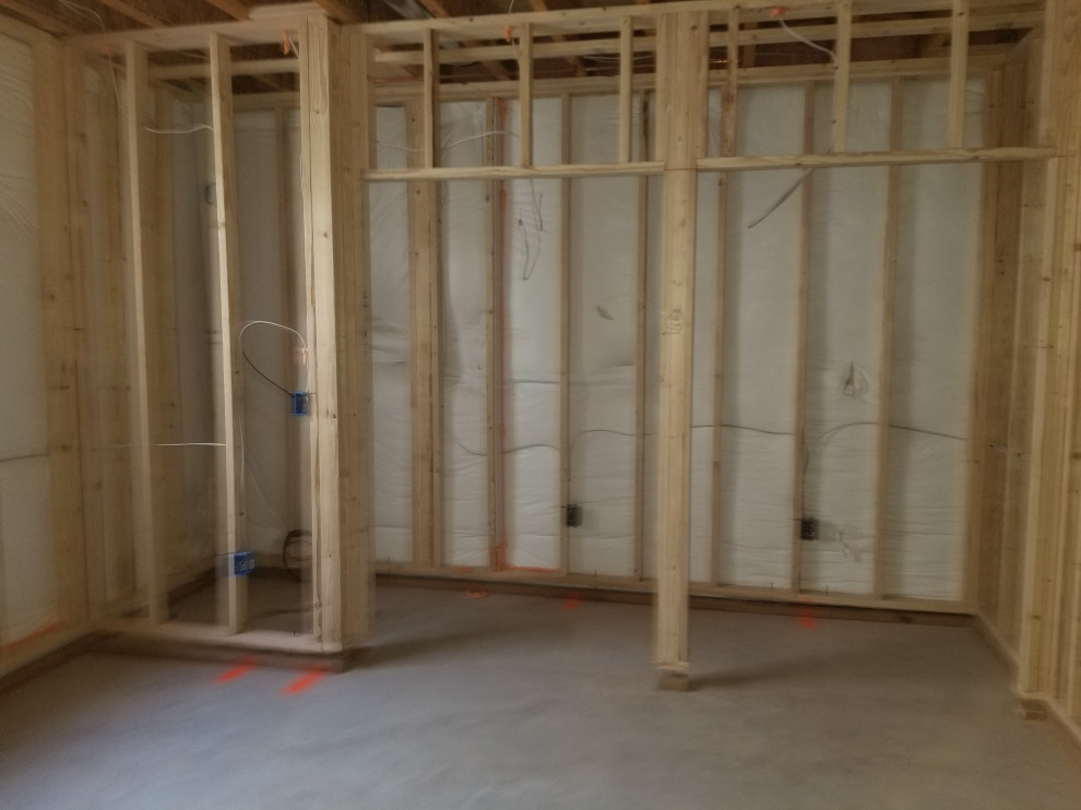 Master bath, laundry, basement finish