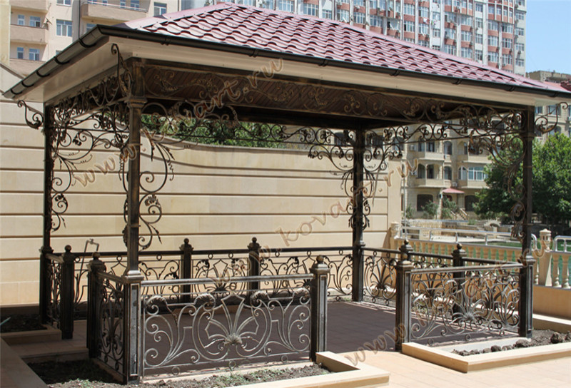 Кованые беседки