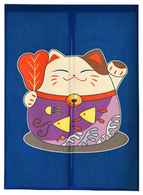 Cat 9 Japanese Noren Curtain Kitchen Door Curtains Door Curtain