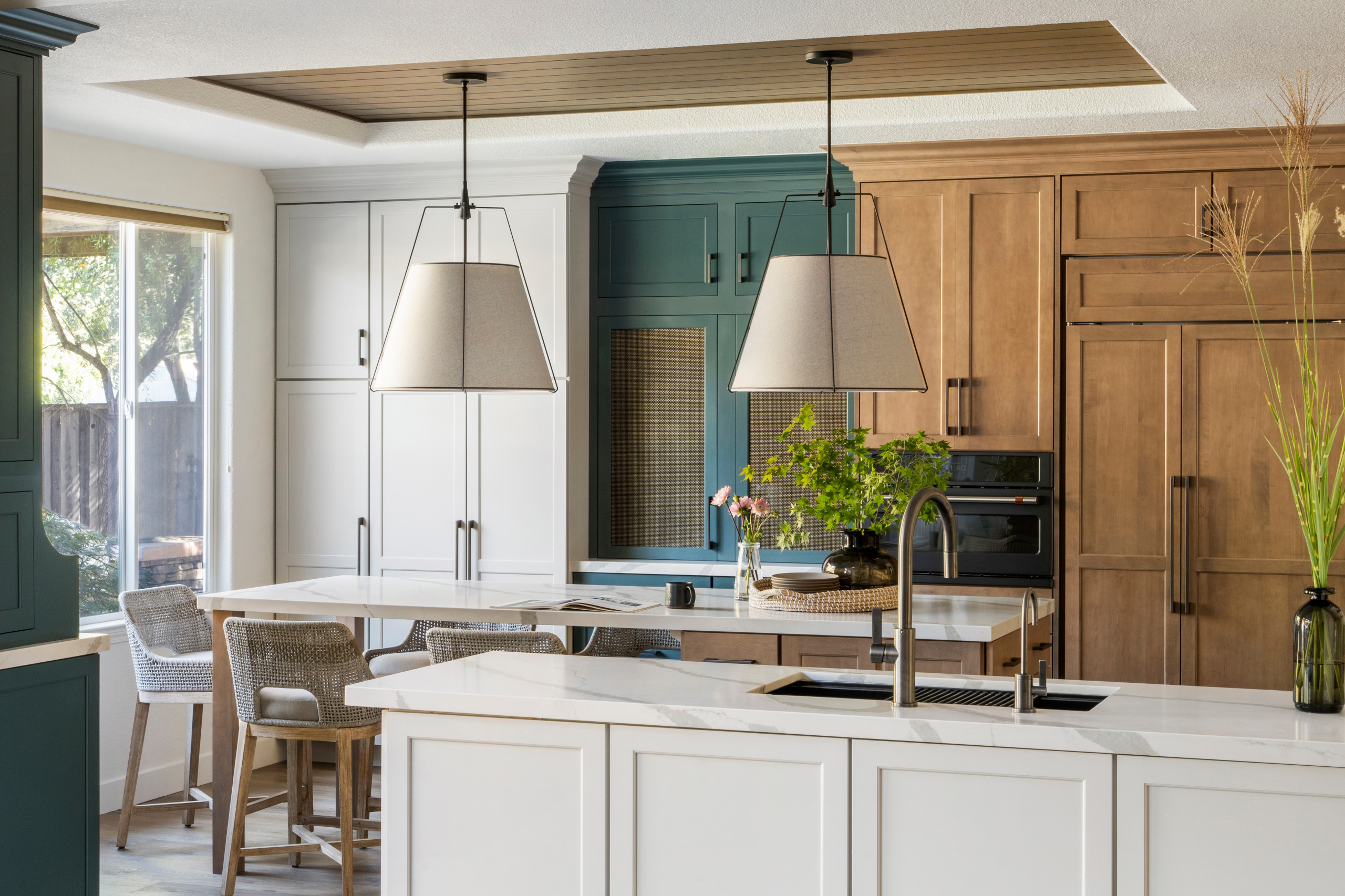 Tri-Color Kitchen