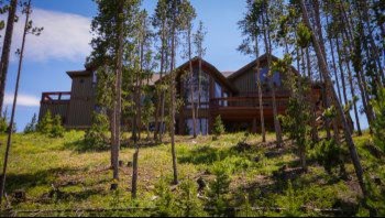 Inspiration for a rustic home design remodel in Orange County