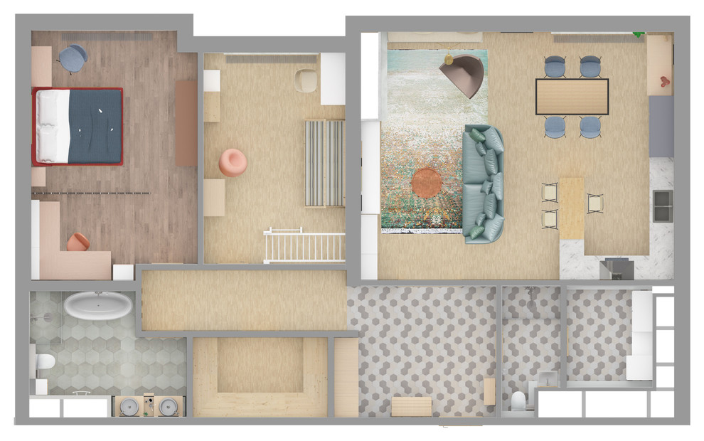 План расстановки мебели