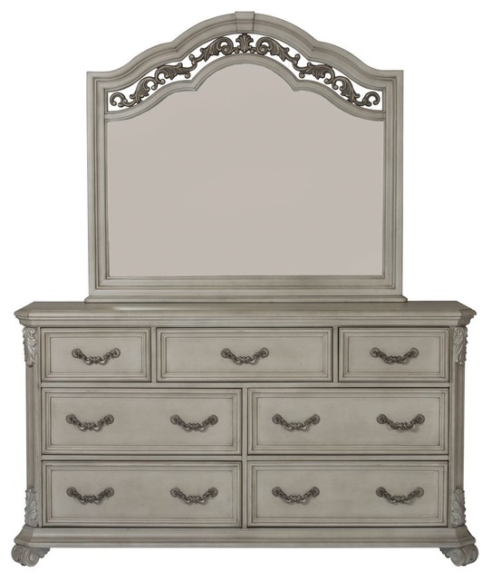 Liberty Furniture Messina Estates Dresser And Mirror Victorian Liberty Furniture Messina Estates Dresser And Mirror Victorian Dressers By Unlimited Group