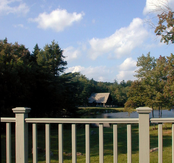 Transitional deck photo in Boston