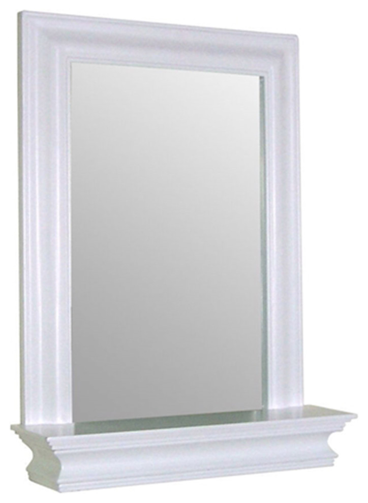 Framed Bathroom Mirror Rectangular Shape