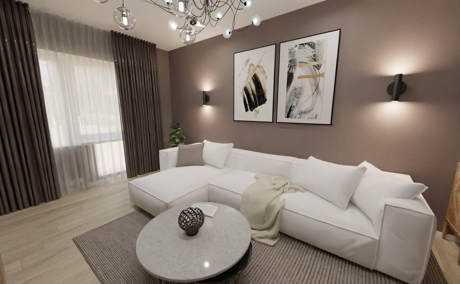 Двухкомнатная квартира