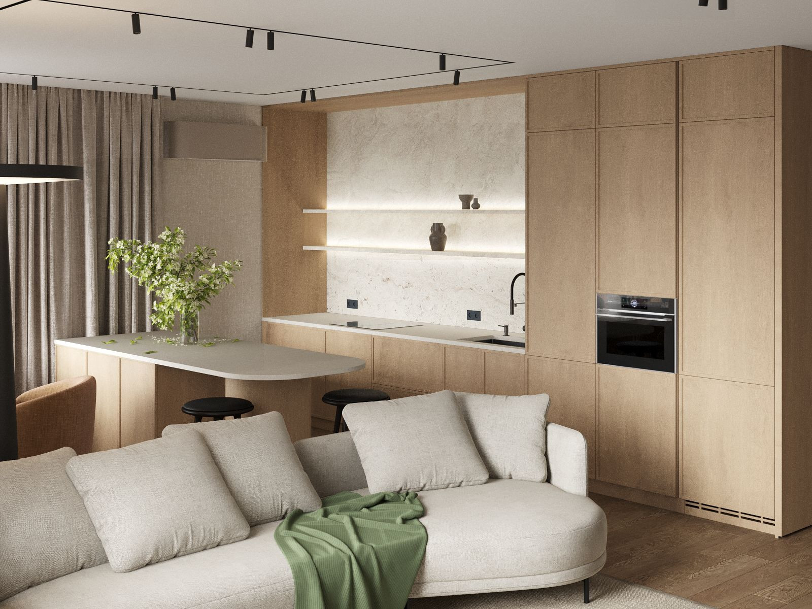 Квартира 110 м2 в ЖК Нагорный, г. Екатеринбург