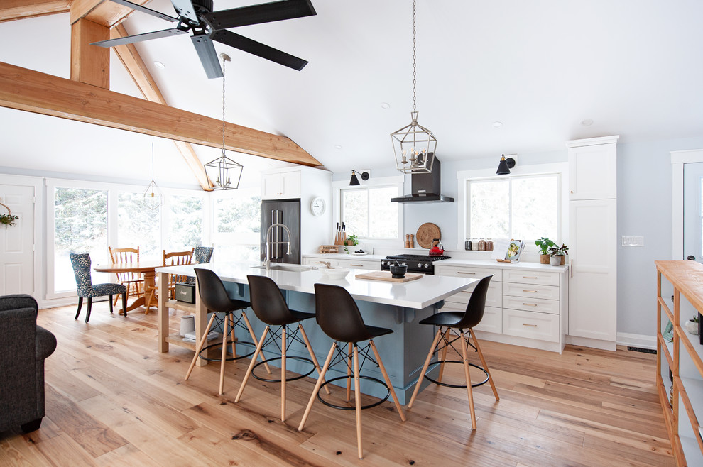 Kitchen - transitional kitchen idea in Toronto