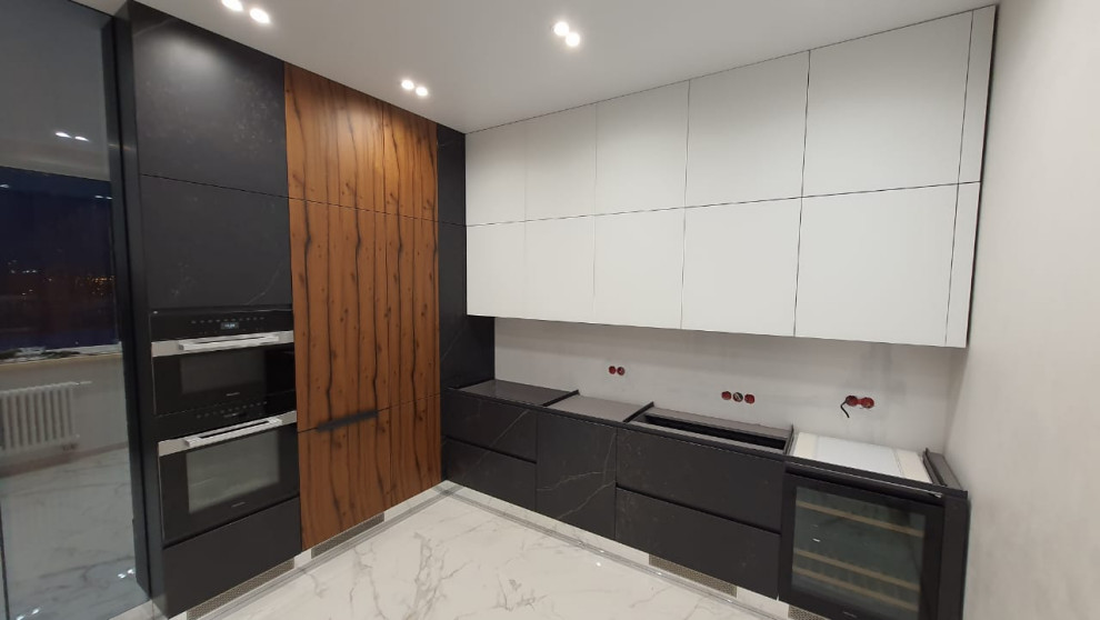 Кухня с фасадами Dekton