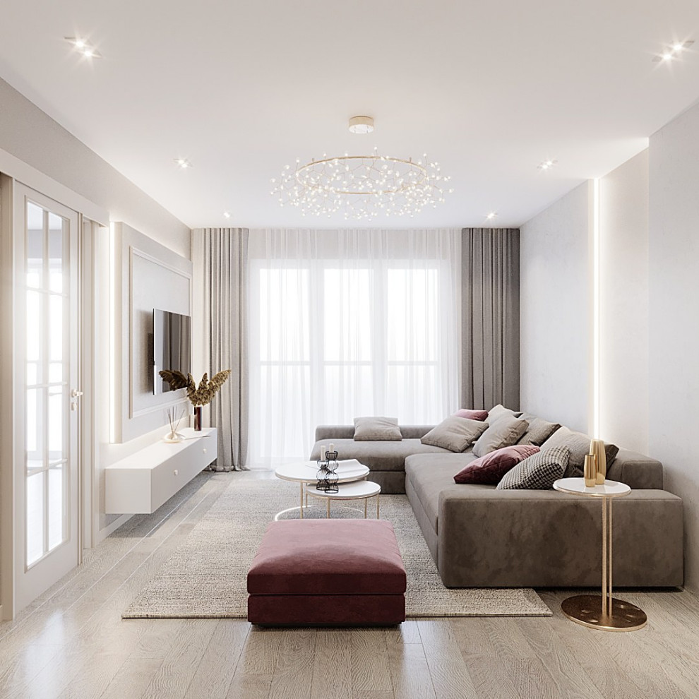 Дизайн-проект квартиры, площадью 65,9 м2 в г.Новосибирск