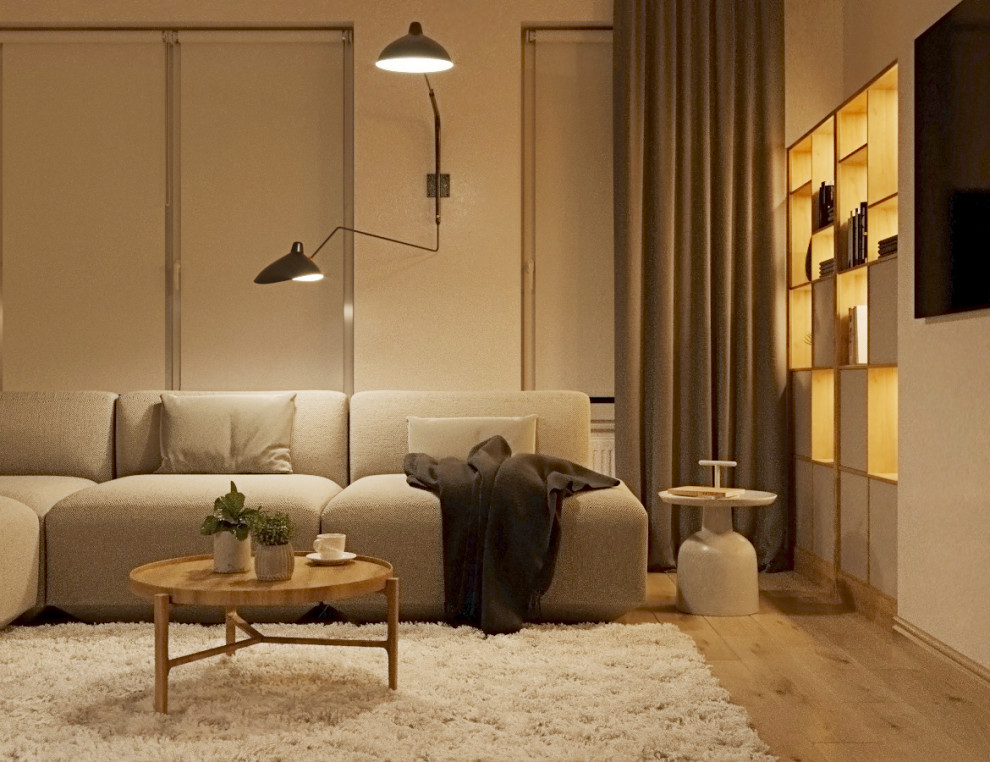 Гостиная-кухня