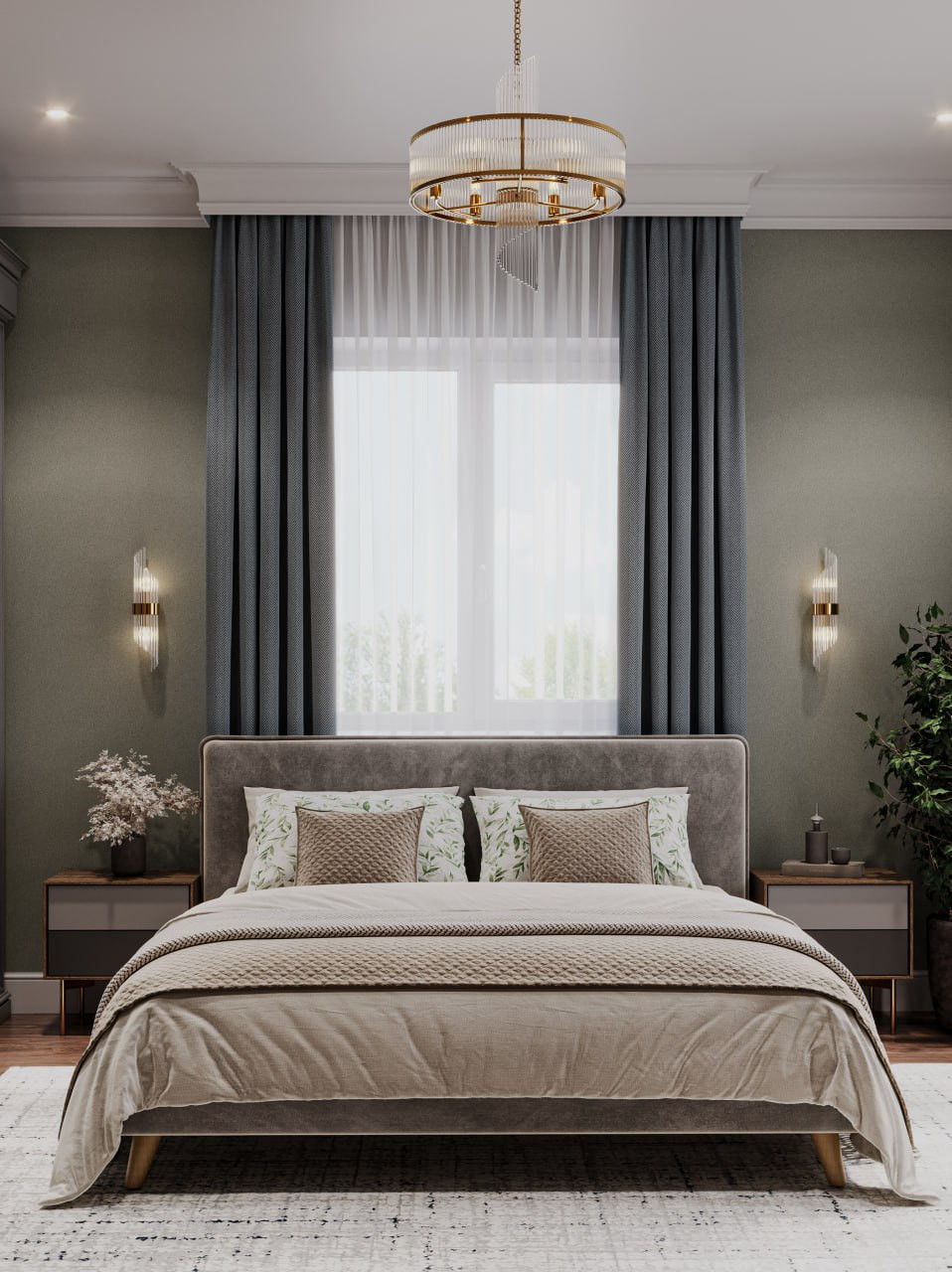 Дизайн интерьера коттеджа Троицк