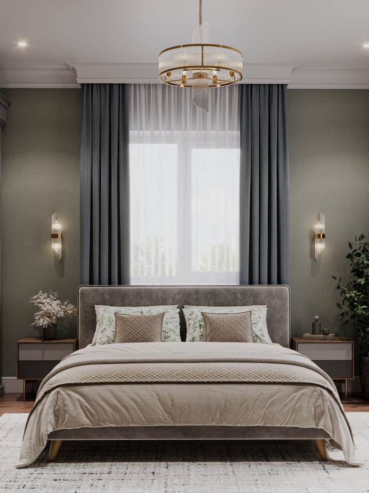 Дизайн интерьера коттеджа Троицк