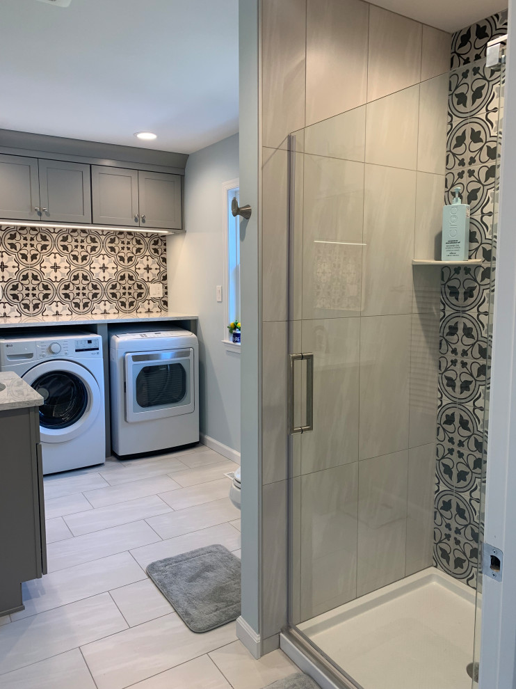 The H Residence Laundry & Bathroom Remodel