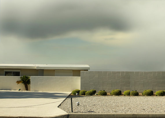 Midcentury Architectural Landscape Home Photograph by Lucy Snowe Photography