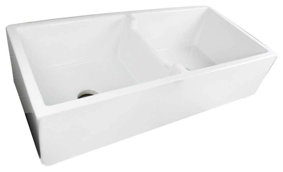 Nantucket Sinks Fireclay Farmhouse Apron Sink Contemporary Kitchen Sinks By Nantucket Sinks Houzz