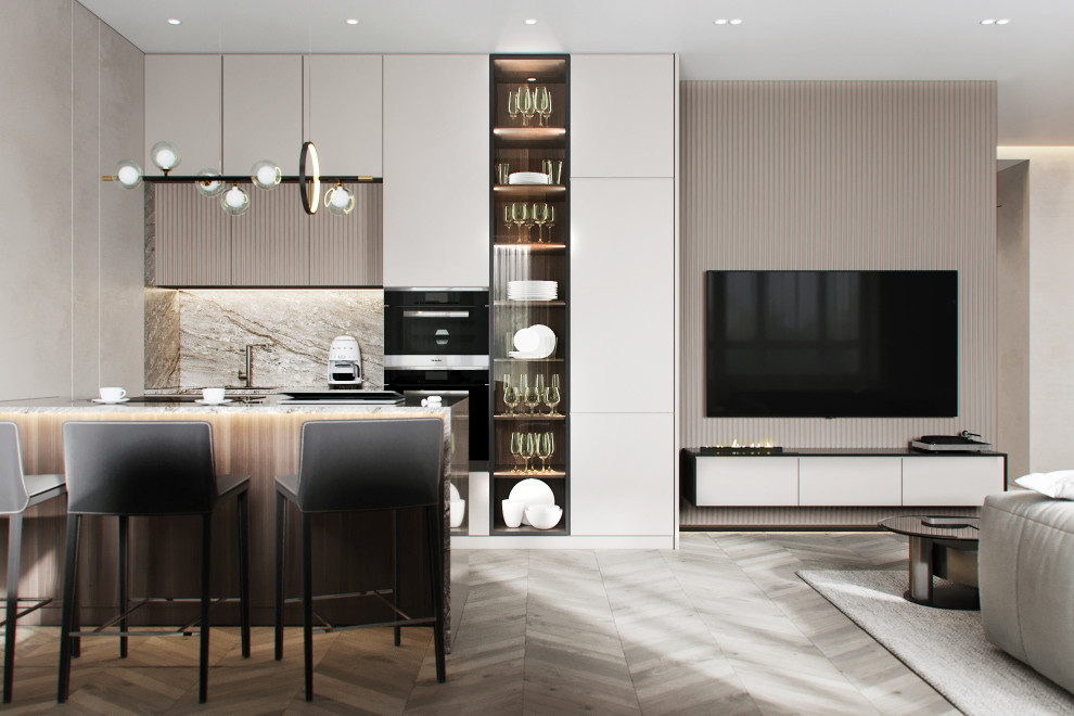 современный интерьер квартиры