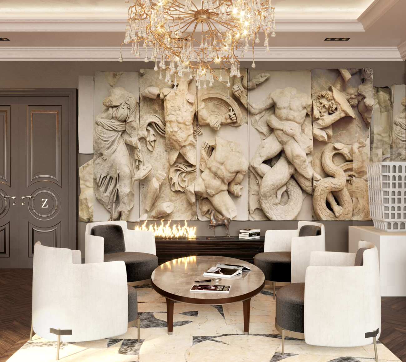 Зона встречи с клиентами