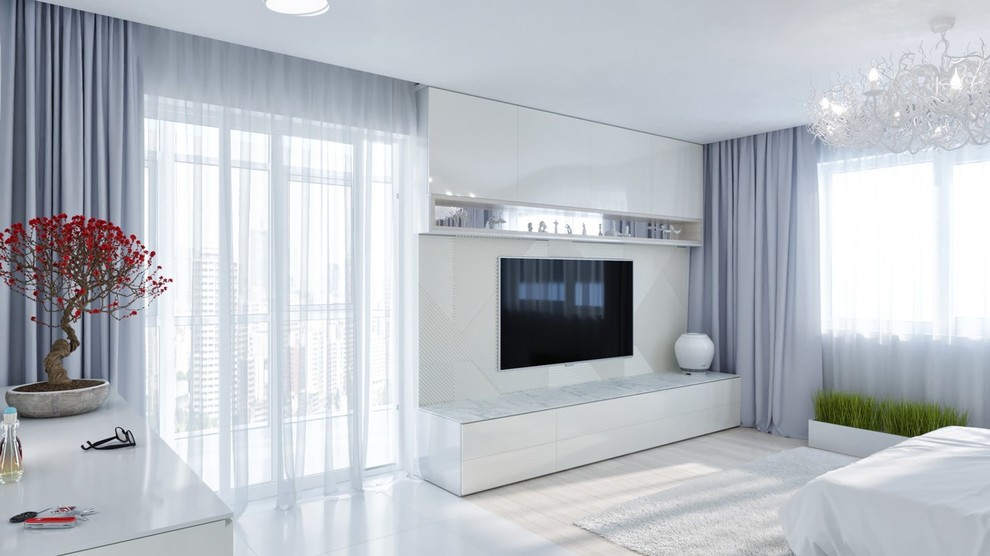 Спальня в двухкомнатной квартире