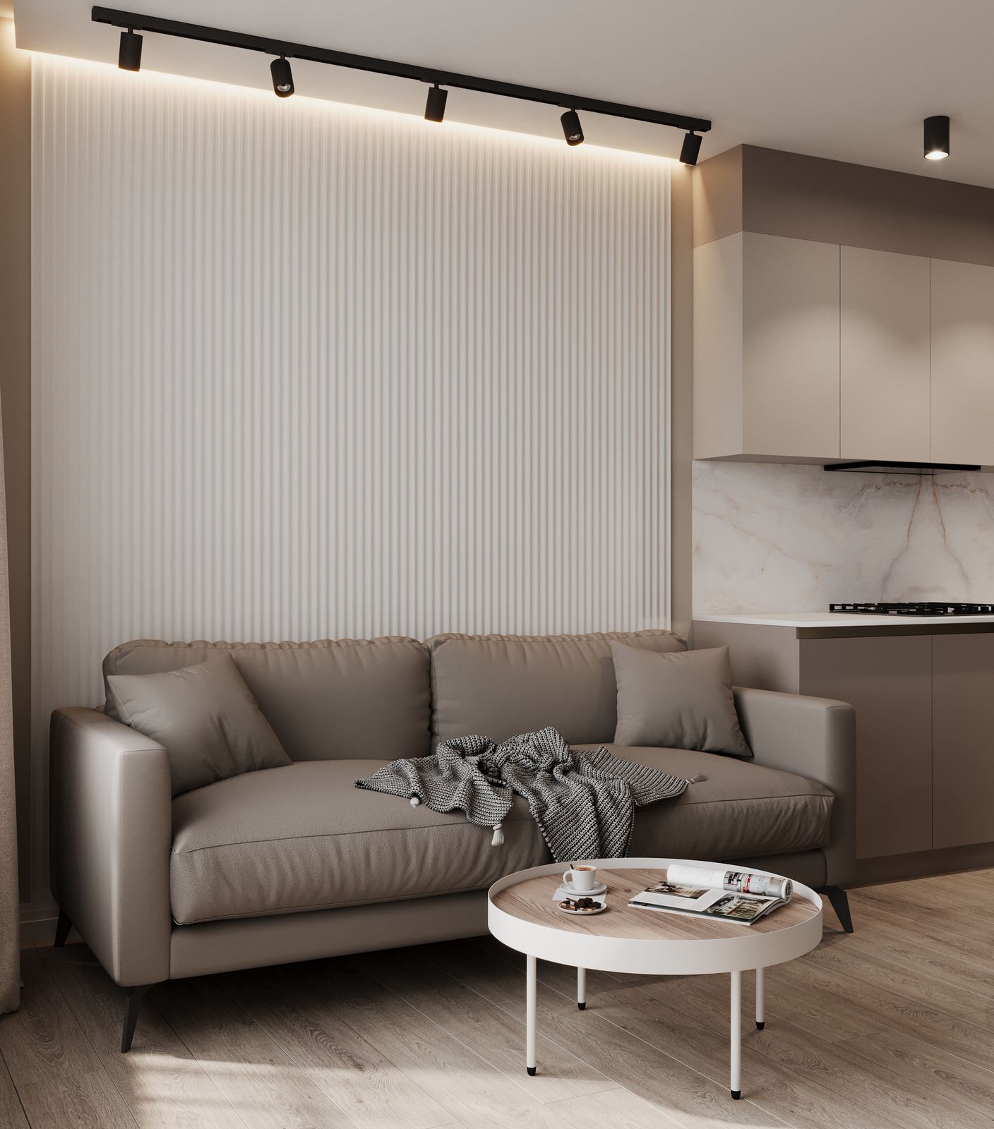 Кухня-гостиная