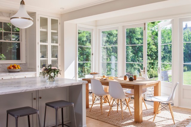Windsor Square Traditional fusion-dining-room