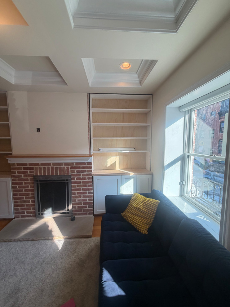 Living Room Custom Bookshelf