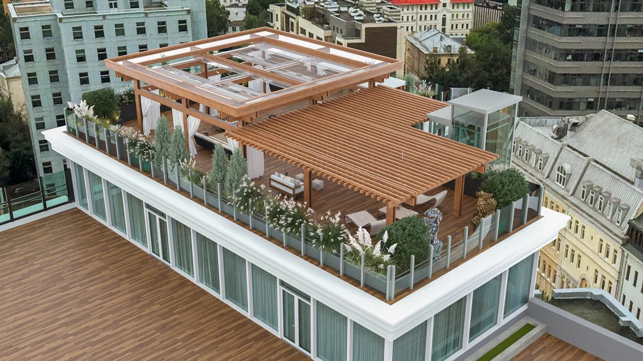 Терасса пент-хаус