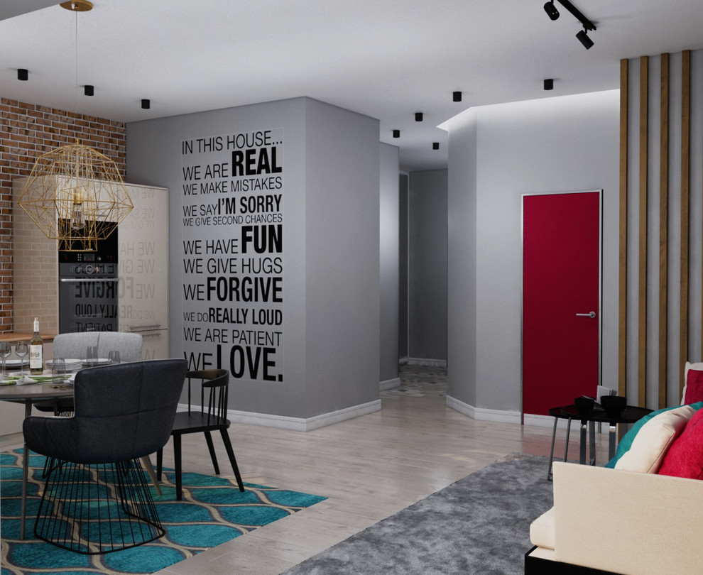 Проект студии по адресу Мусина 9кв 38