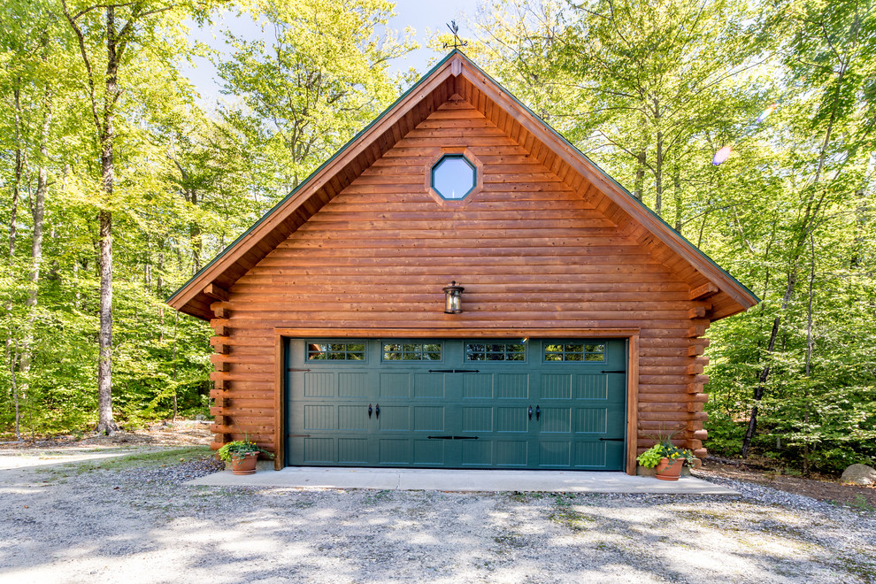 Design ideas for a country garage in Other.