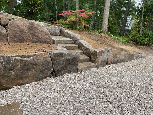 Orleans Granite Stone Steps