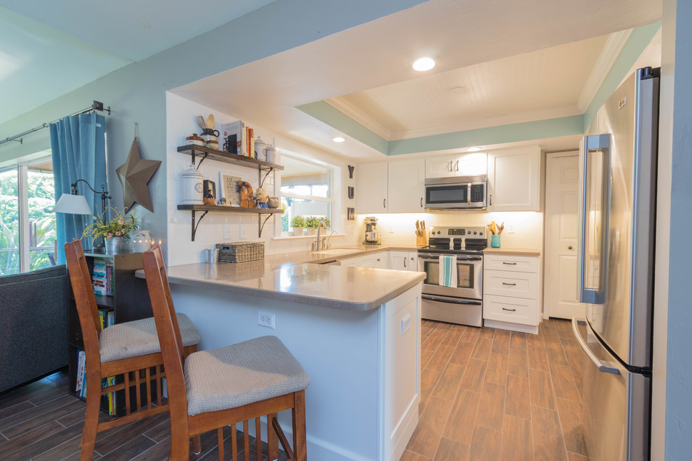 Essex Remodel - Farmhouse - Kitchen - Other - by Cabinet Genies, Inc.