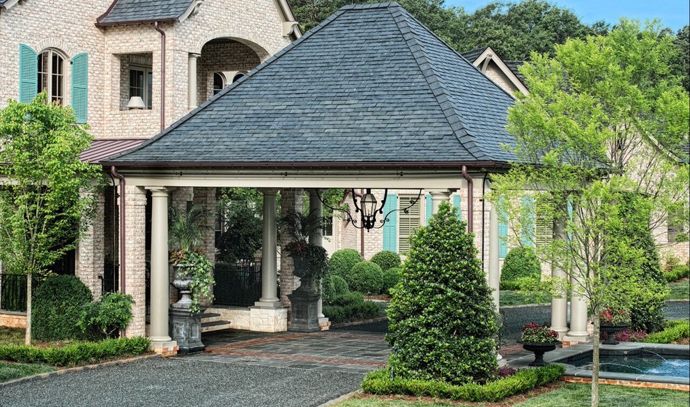 Large traditional carport in Other.