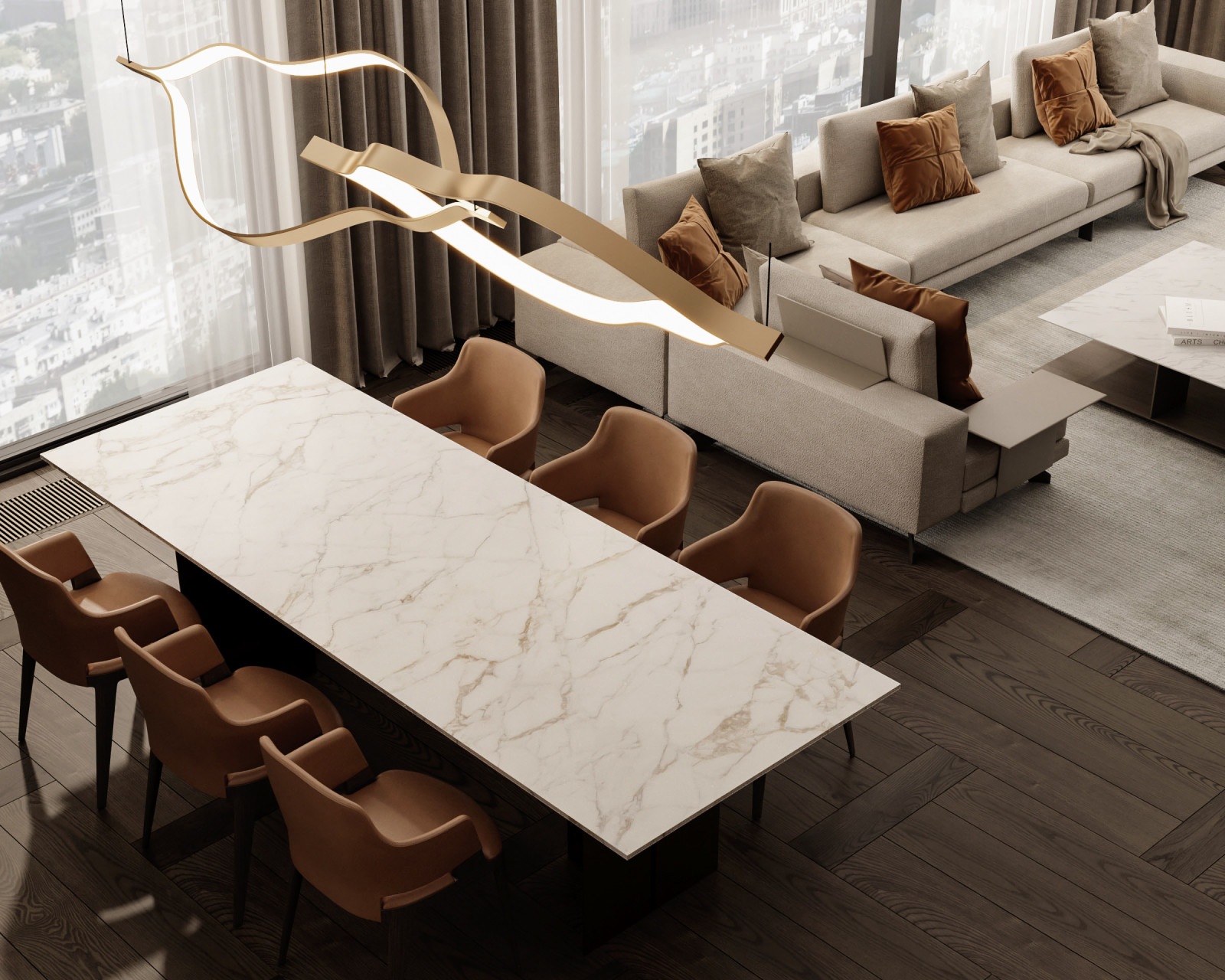 Апартаменты в башне Capital Towers