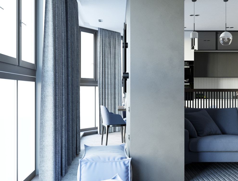 Брутальный синий