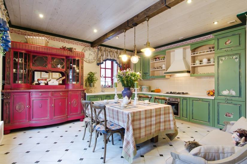 кухня в стиле кантри