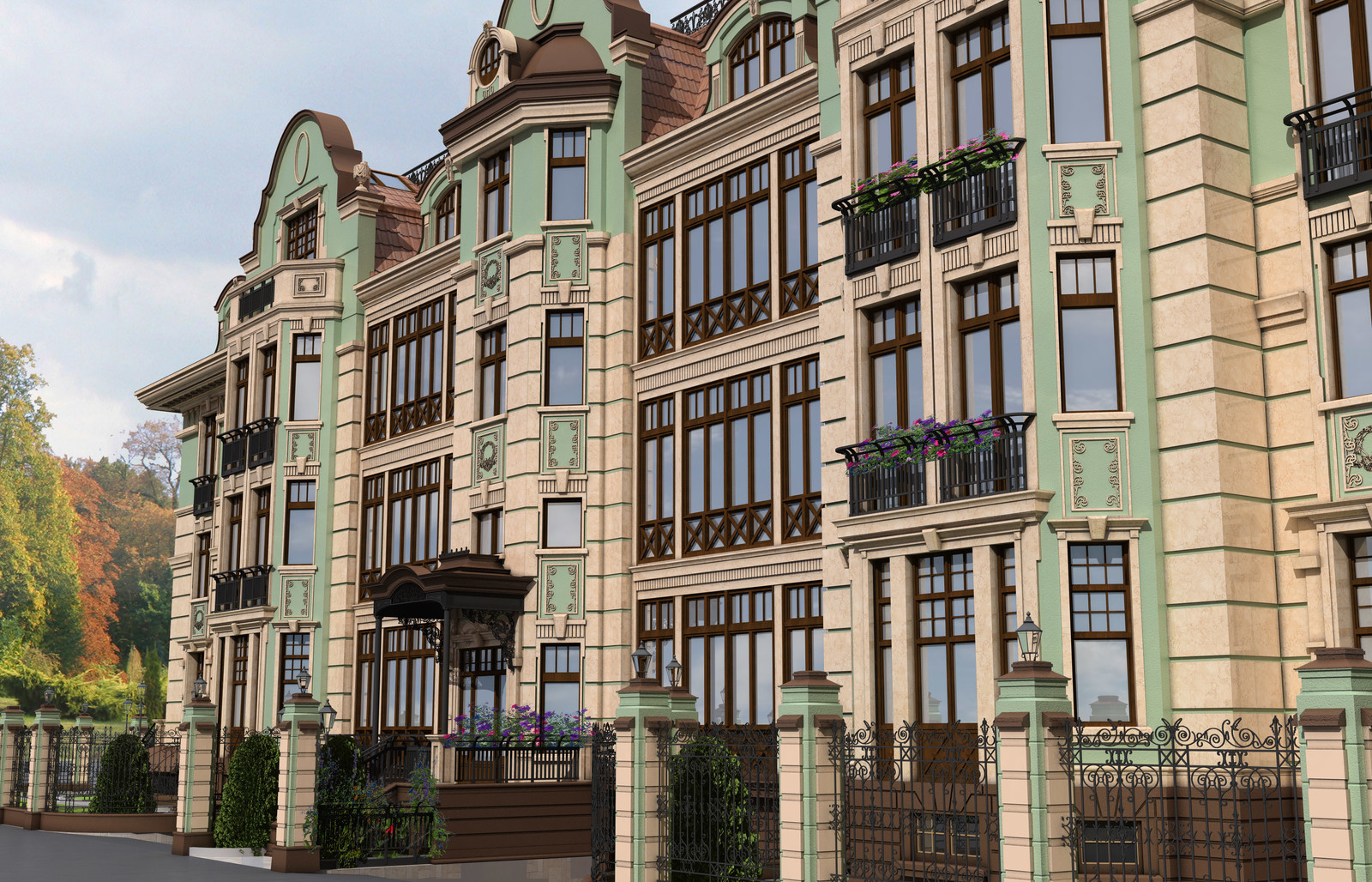 Многоквартирный жилой дом