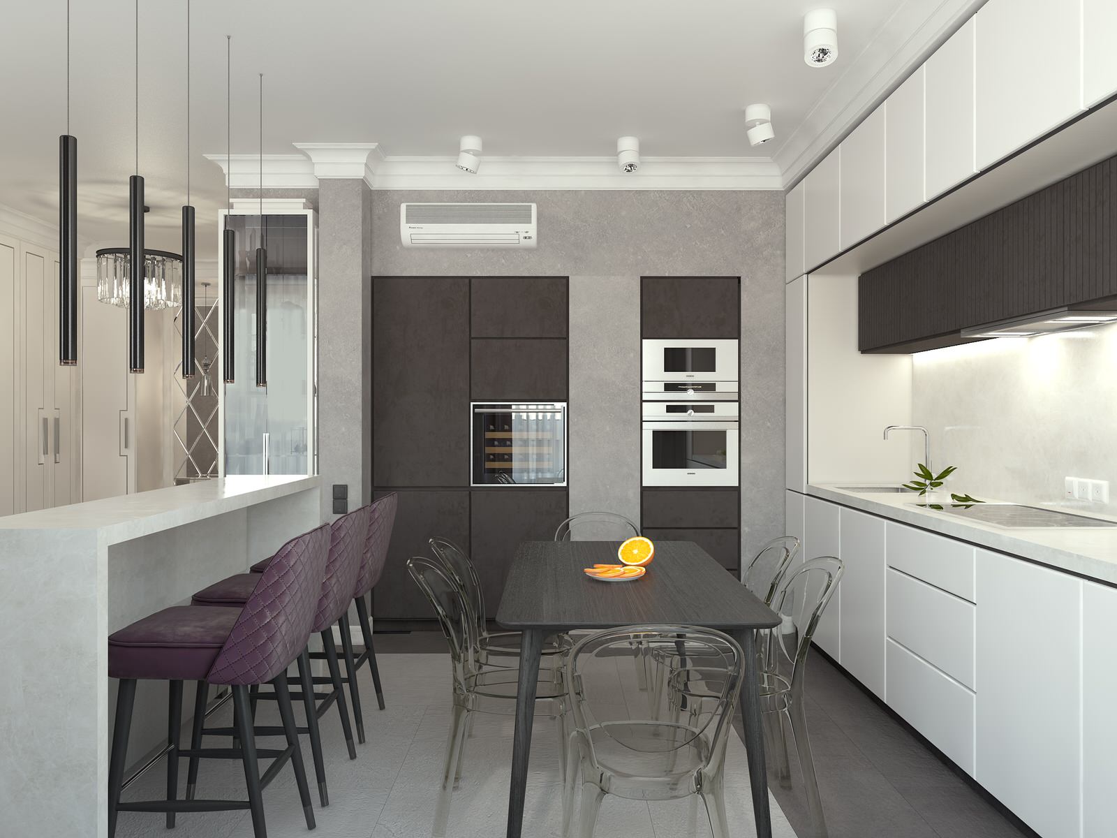 В серых тонах