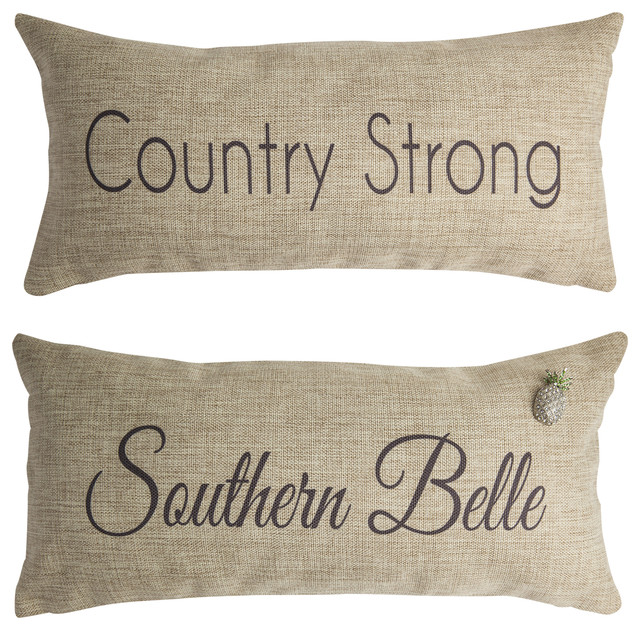 Southern Belle Reversible Pillow Cover