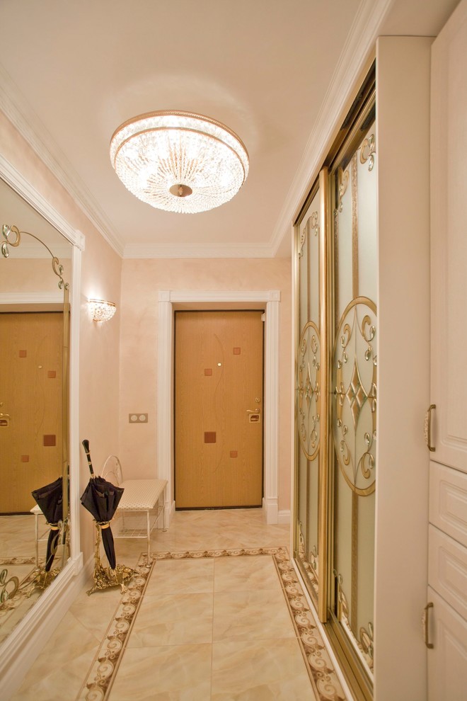 Квартира в классическом стиле. Романтичное настроение.