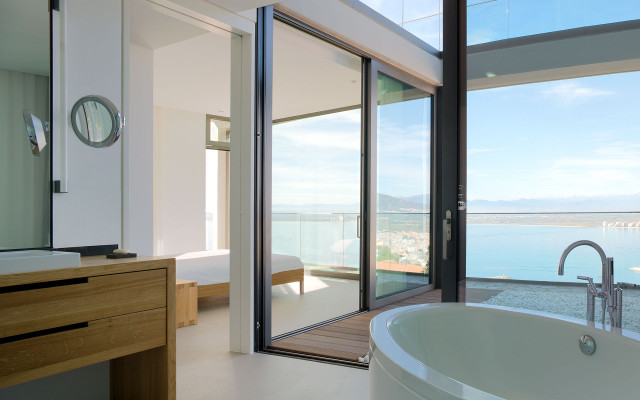 Villa in Roses &middot; Badezimmer cuarto-de-bano
