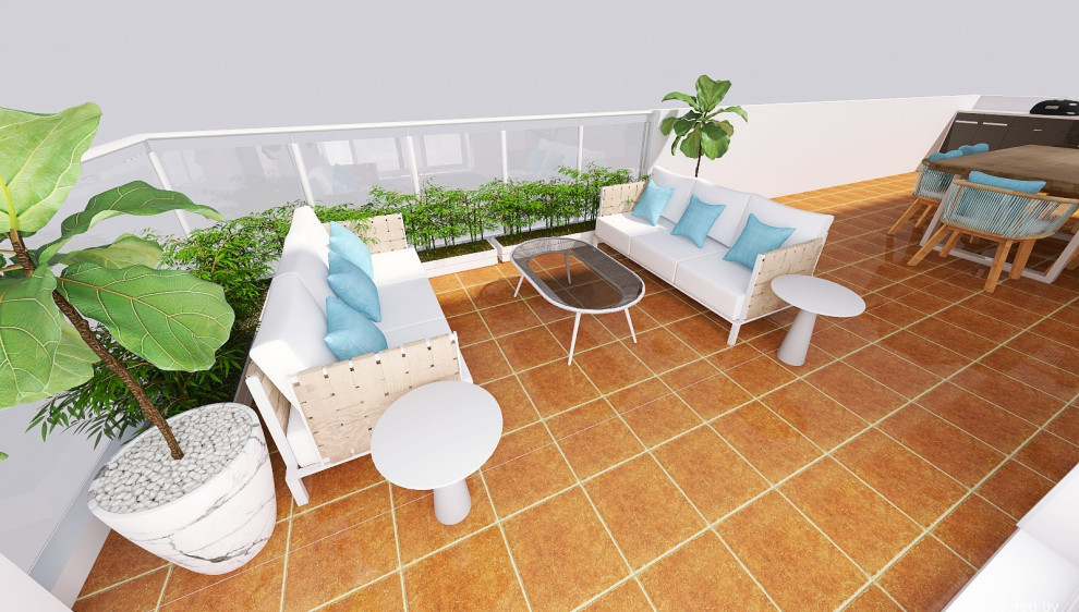 Renovación de Ático: Un nuevo hogar familiar diseñado con toques mediterráneos