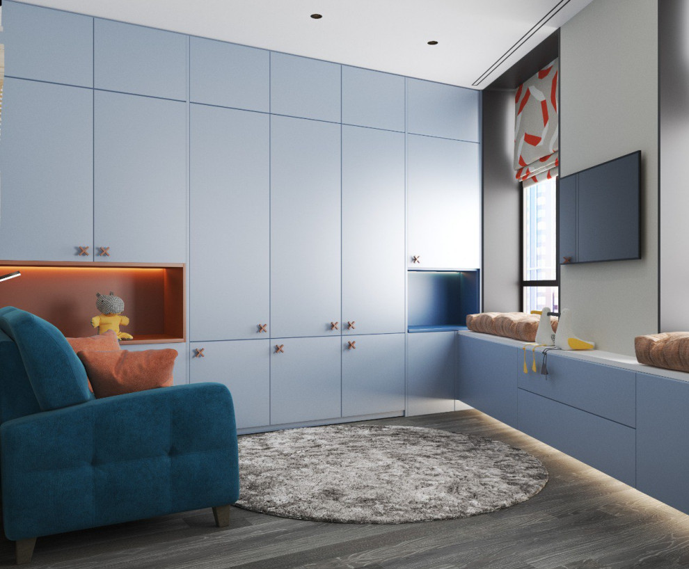 Современный интерьер в ЖК Крылья