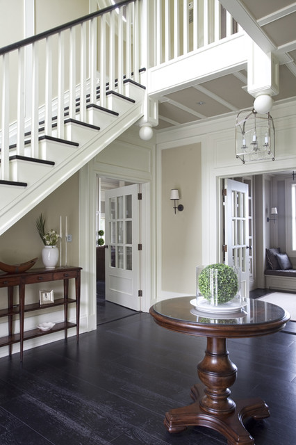 Wall Morris Design | New England Style House | Ireland ...  Wall Morris Design | New England Style House | Ireland  traditional-hallway-and-