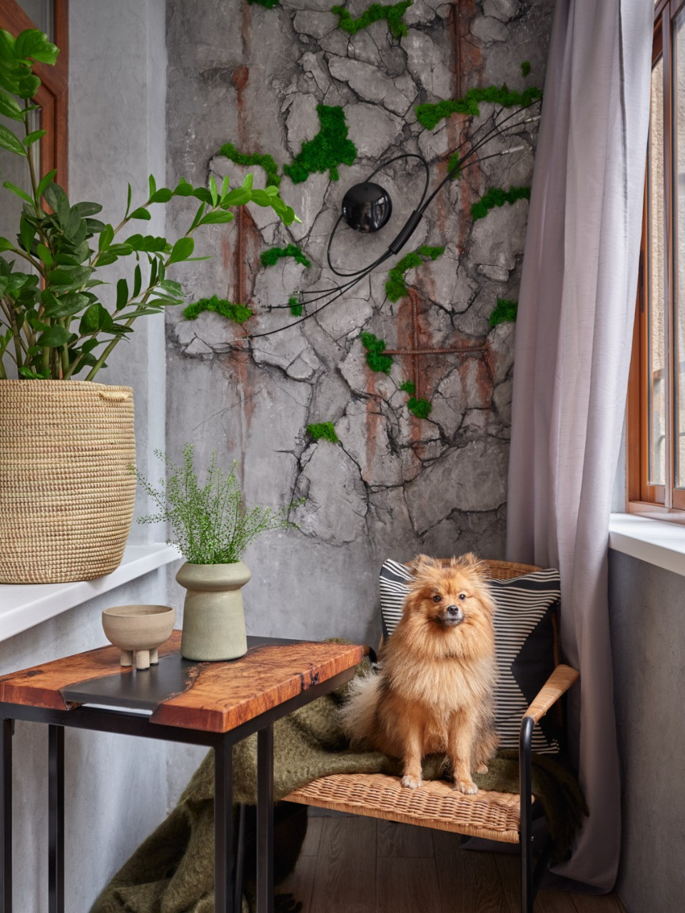 Маленькая студия с нестандартной планировкой