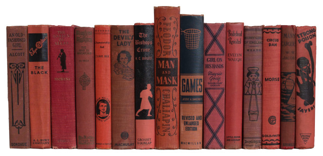 Vintage Brick Onyx Book Set S 15 Traditional Books By Booth Williams