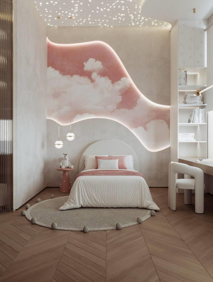 Интерьер квартиры для семьи из 5 человек, 150 м2