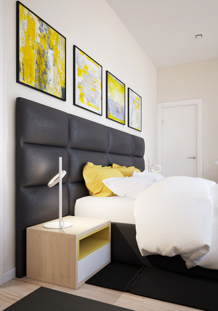 Дизайн двухкомнатных апартаментов в ЖК ЯнтарьАпартментс г. Москва