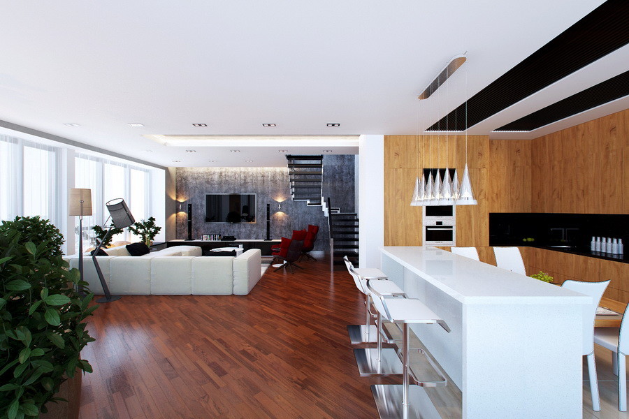 Дизайн интерьера дома "Лофт как образ жизни"