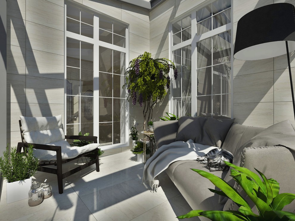 Терраса на крыше