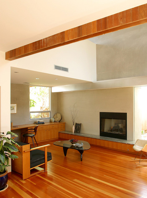 Tree House contemporain-bureau-a-domicile